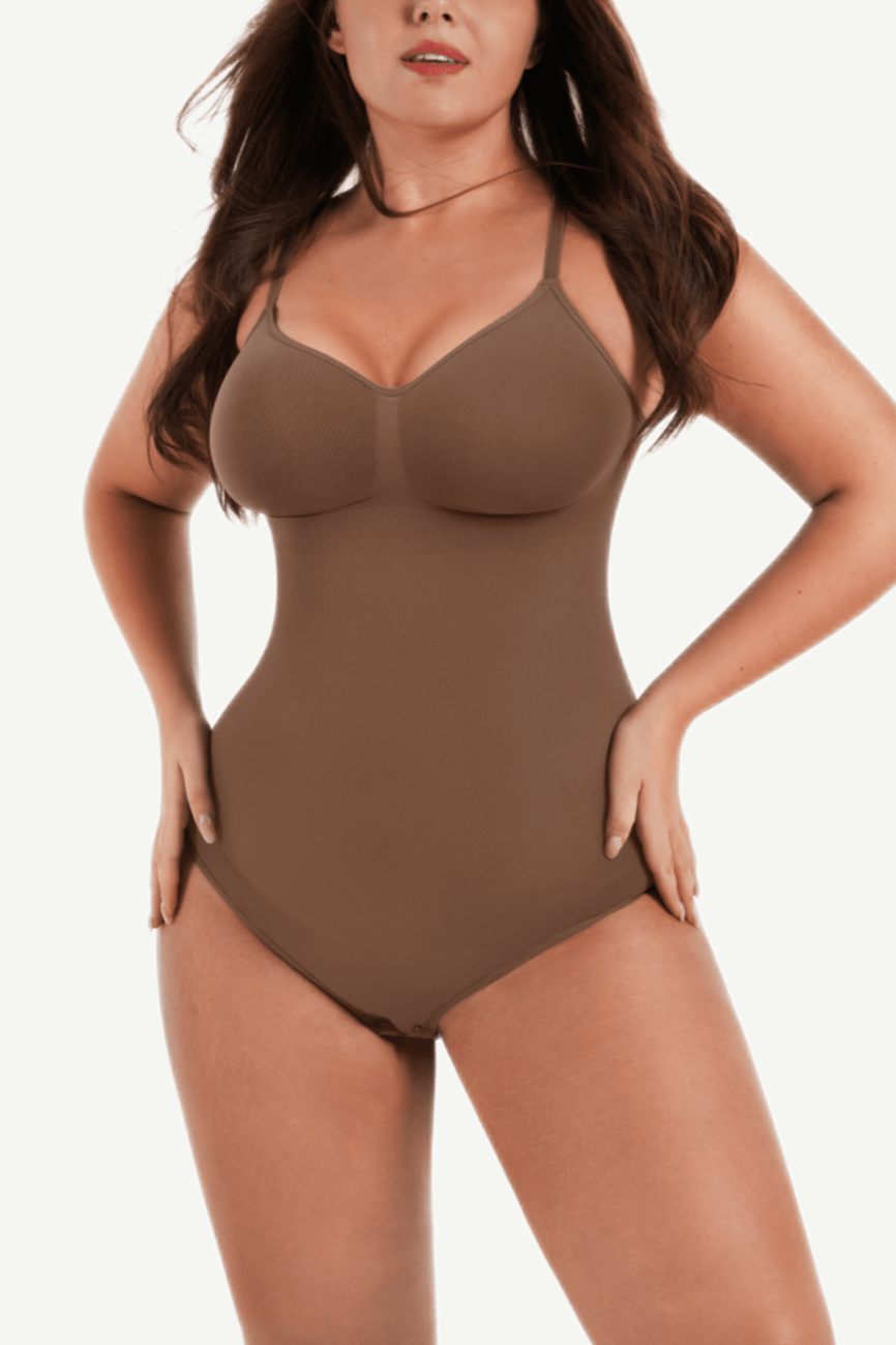 Presale-Wholesale Seamless Covered Bust Jumpsuit Thong